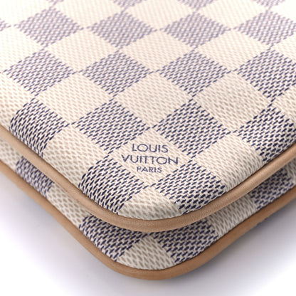Louis Vuitton Damier Azur Double Zip Pochette 11 of 11