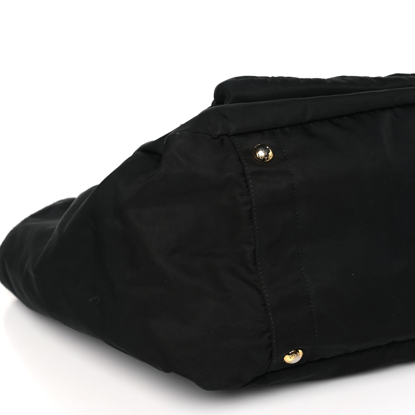Tessuto Nylon Vela Diaper Bag Black
