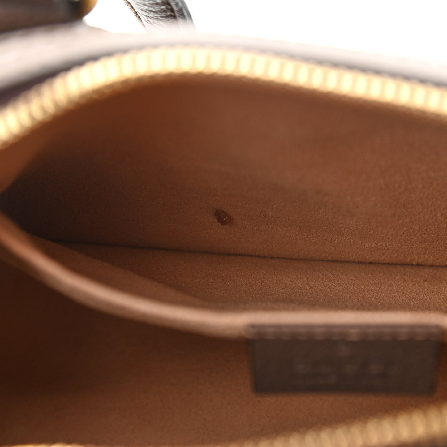 GG Supreme Monogram Web Small Ophidia Boston Bag Beige New Acero