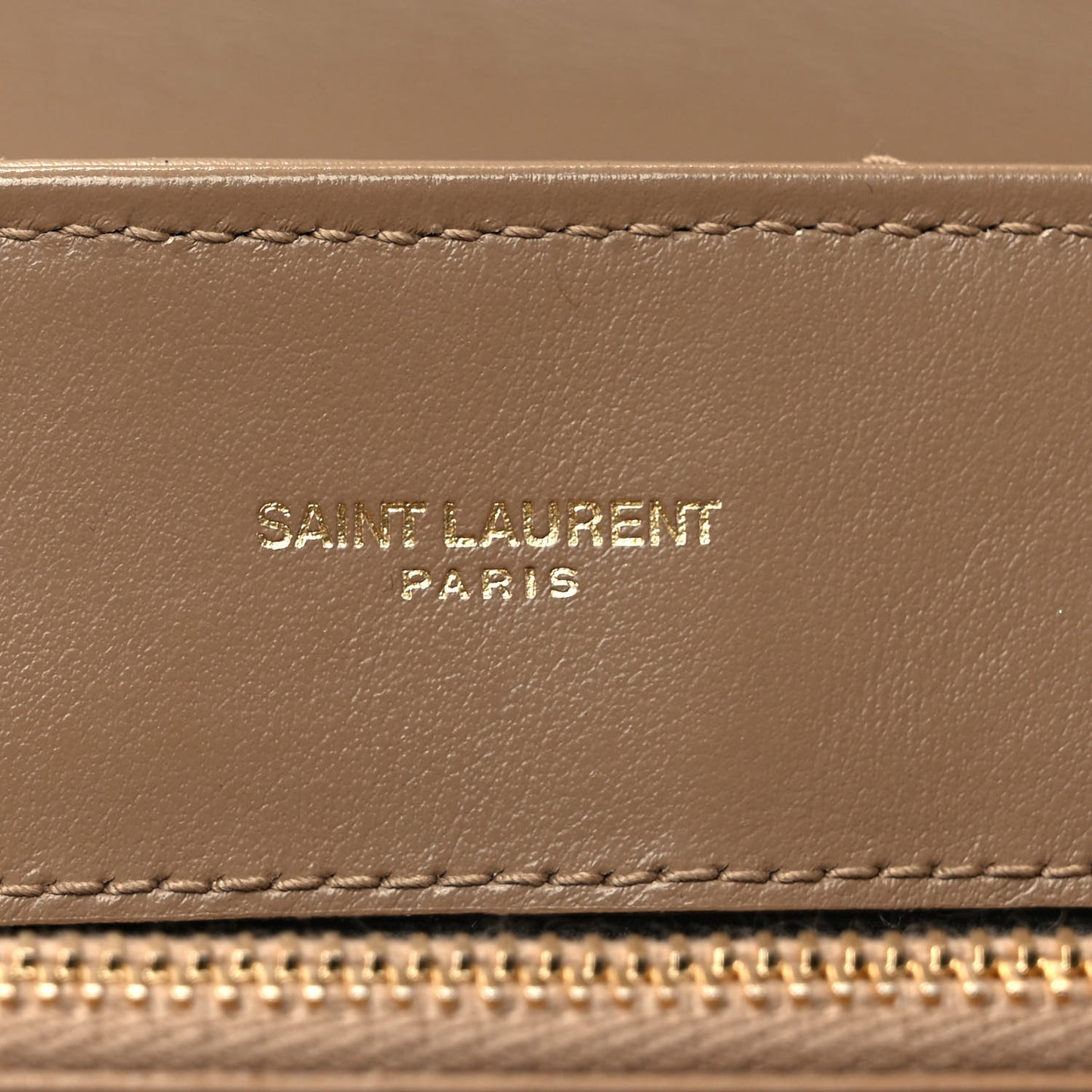 Calfskin Y Quilted Monogram Medium Loulou Chain Satchel Dark Beige