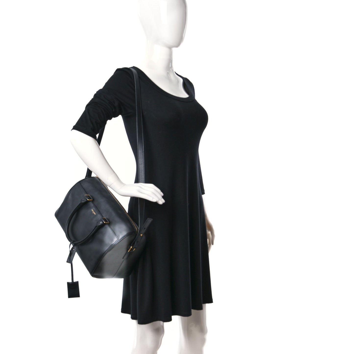 Calfskin Classic Duffle 6 Black
