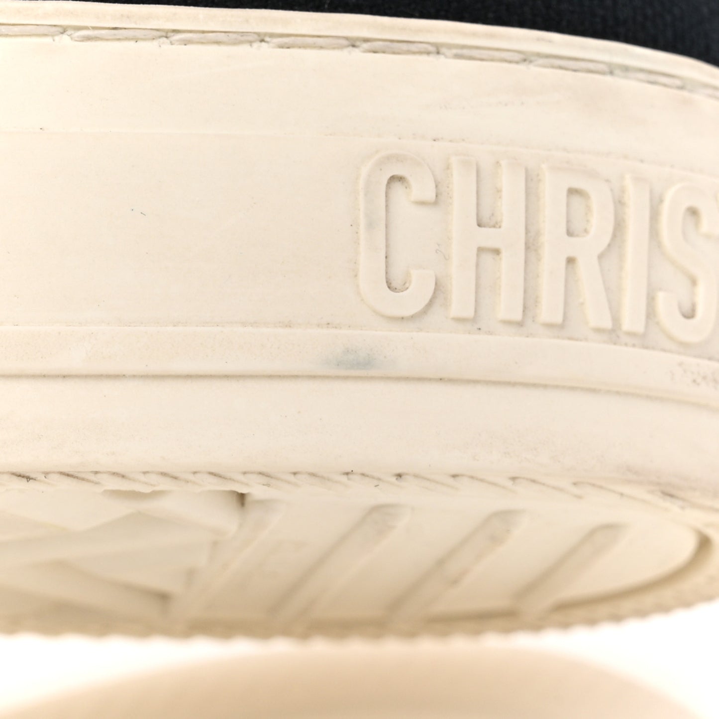 Canvas Walk'N'Dior Low Top Sneakers 37.5 Navy