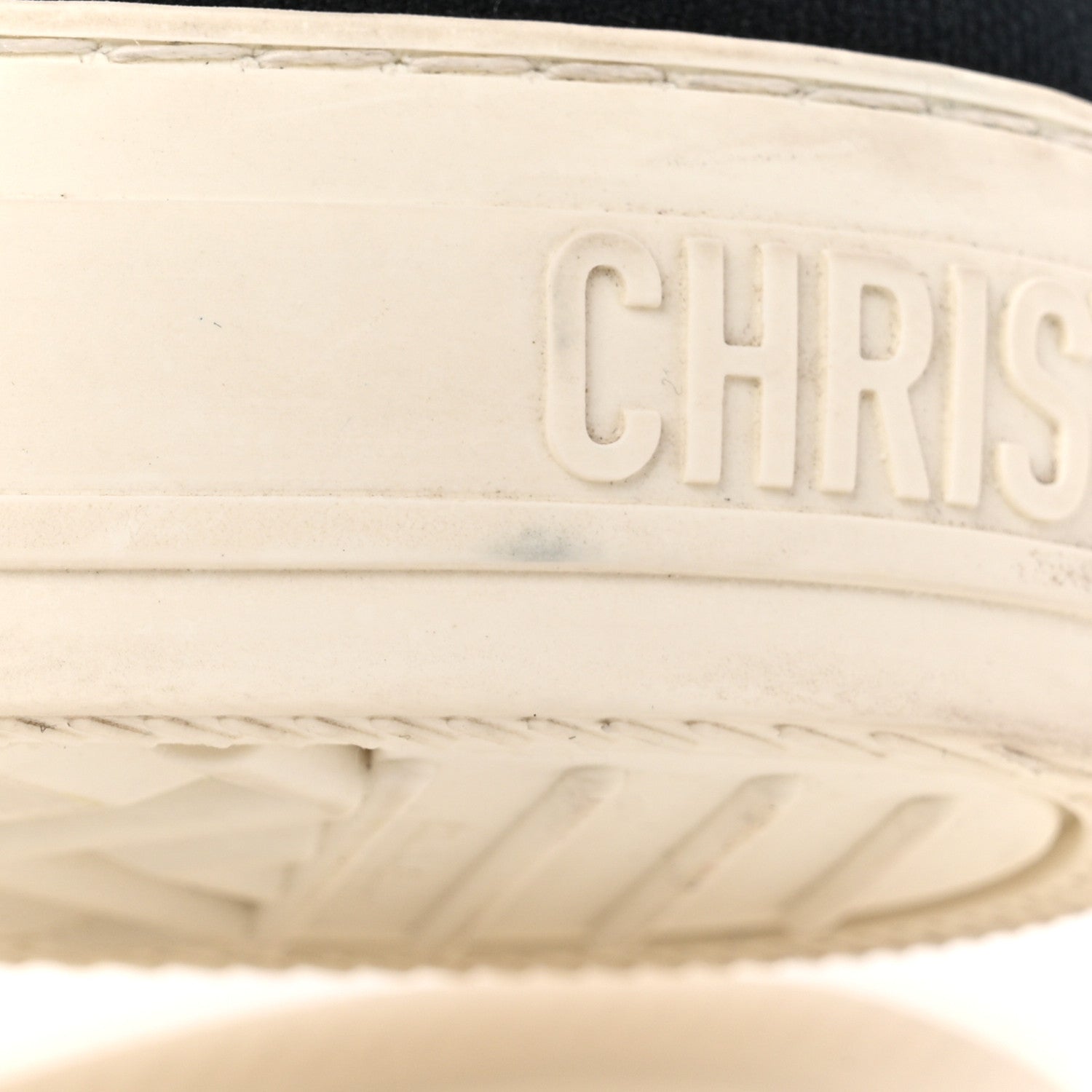 Christian Dior Canvas Walk'N'Dior Low Top Sneakers 37.5 Navy 10 of 11