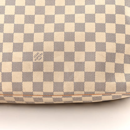 Louis Vuitton Damier Azur Delightful MM Rose Ballerine 14 of 16