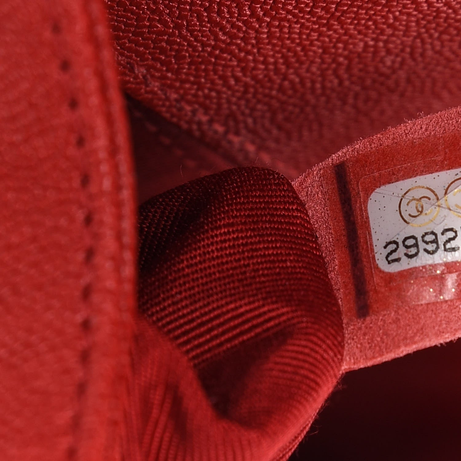 Chanel Caviar Quilted Medium Boy Flap Red 7 of 9