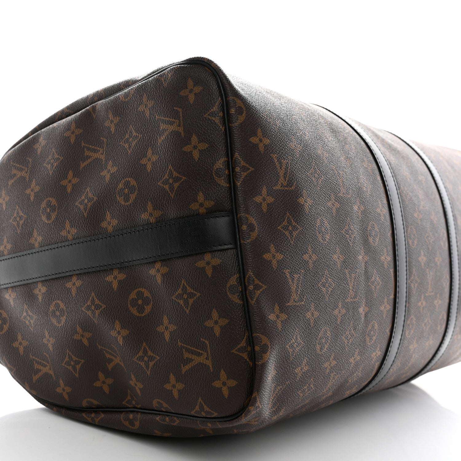 Louis Vuitton Monogram Macassar Keepall Bandouliere 55 7 of 8