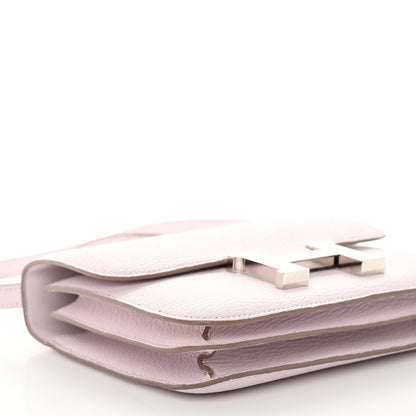 Hermes Chevre Mysore Constance 18 Mauve Pale 9 of 12