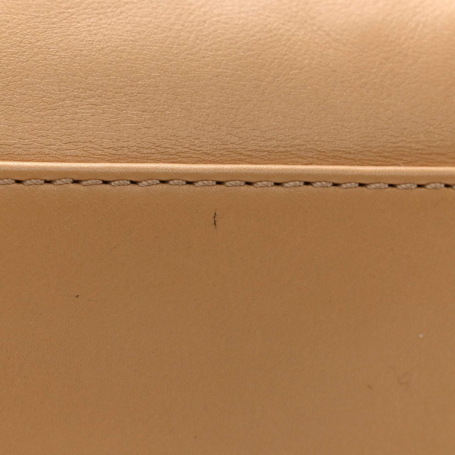 Lambskin CC Tassel Shoulder Bag Beige
