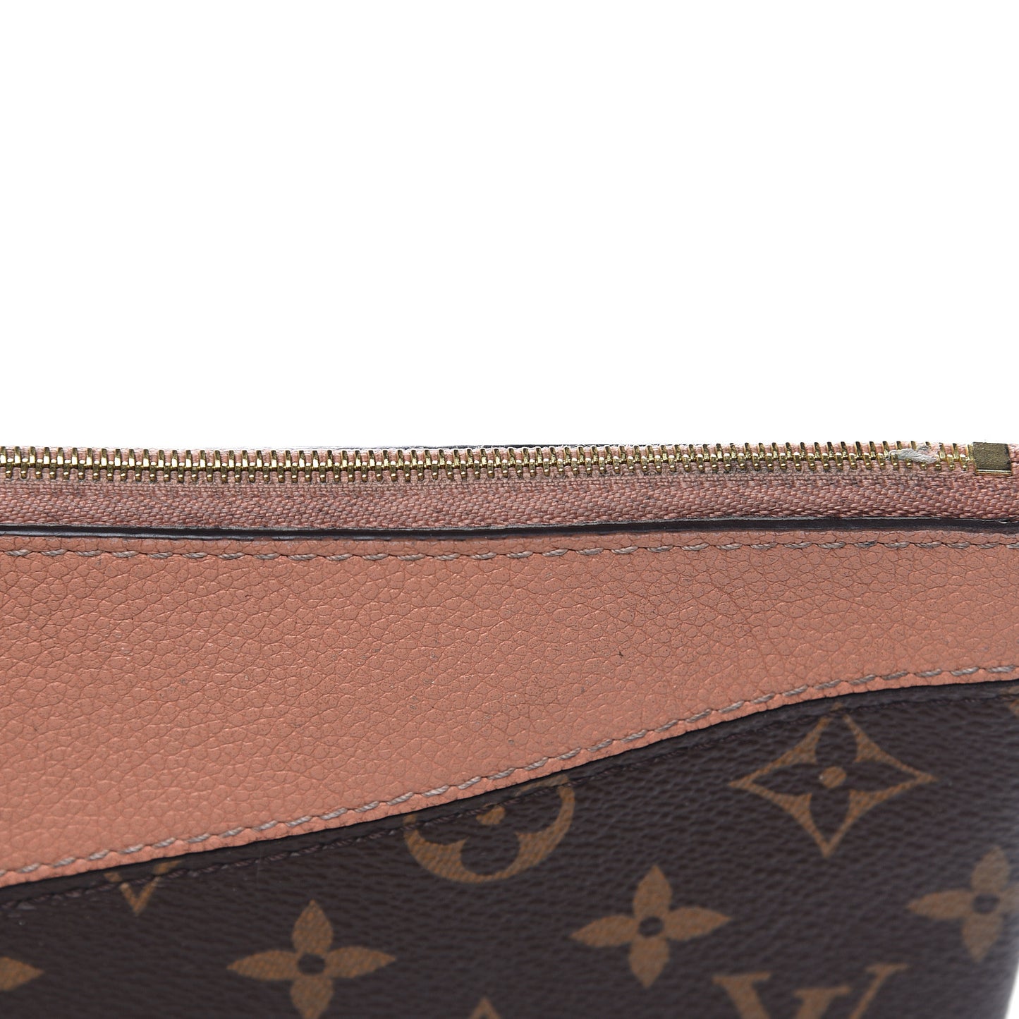 Monogram Daily Pouch Peach