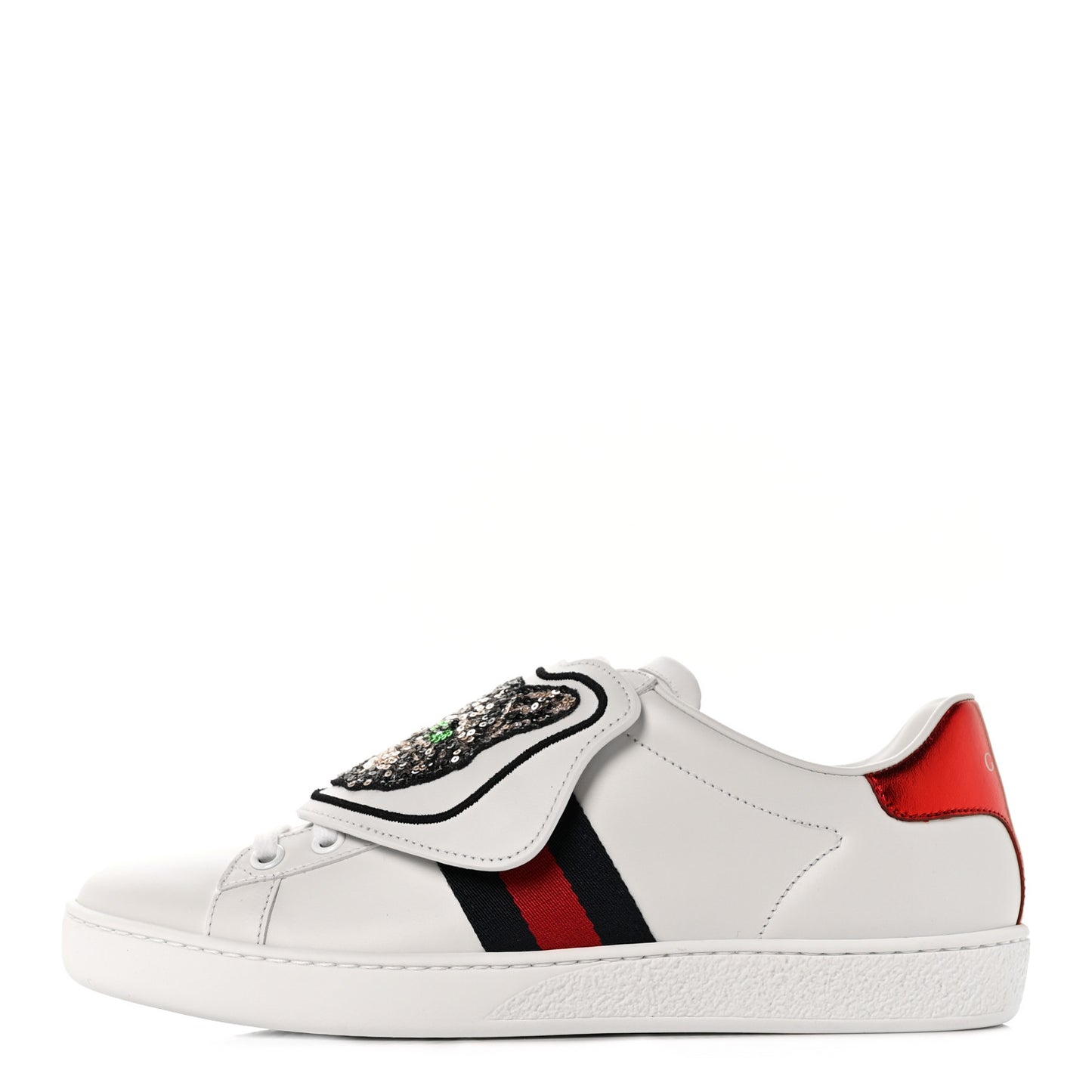Calfskin Ayers Web Womens Ace Lace Sneakers 36.5 White