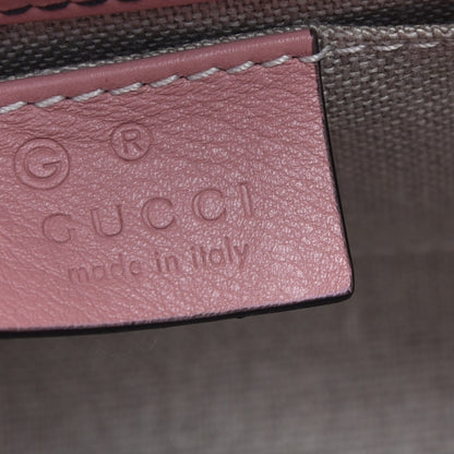Gucci Microguccissima Mini Emily Shoulder Bag Soft Pink 6 of 9
