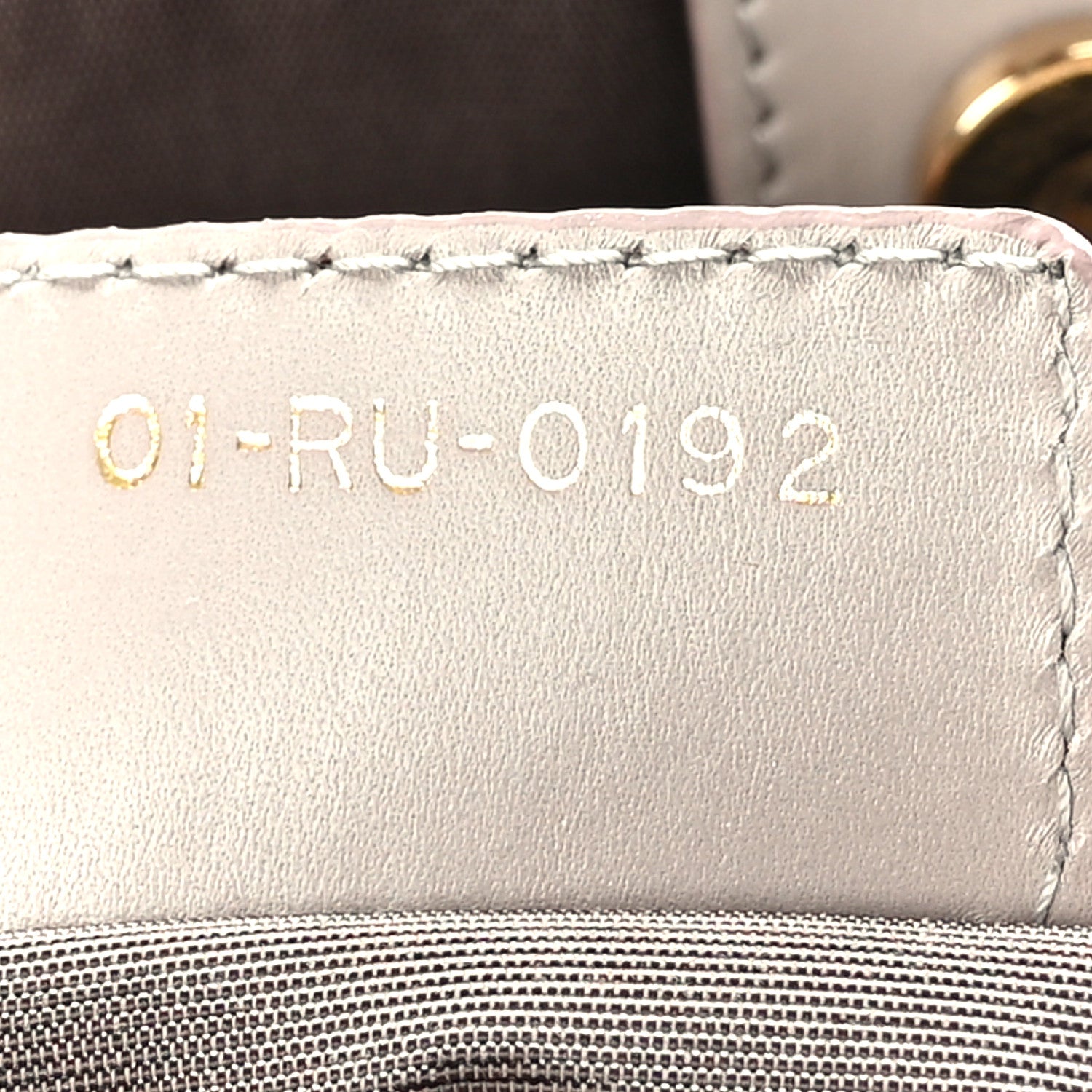 Christian Dior Coated Canvas Cannage Small Panarea Tote Grey 7 of 11