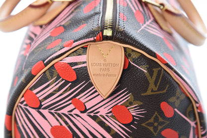 Louis Vuitton Monogram Jungle Dots Speedy 30 Sugar Pink Poppy 7 of 10