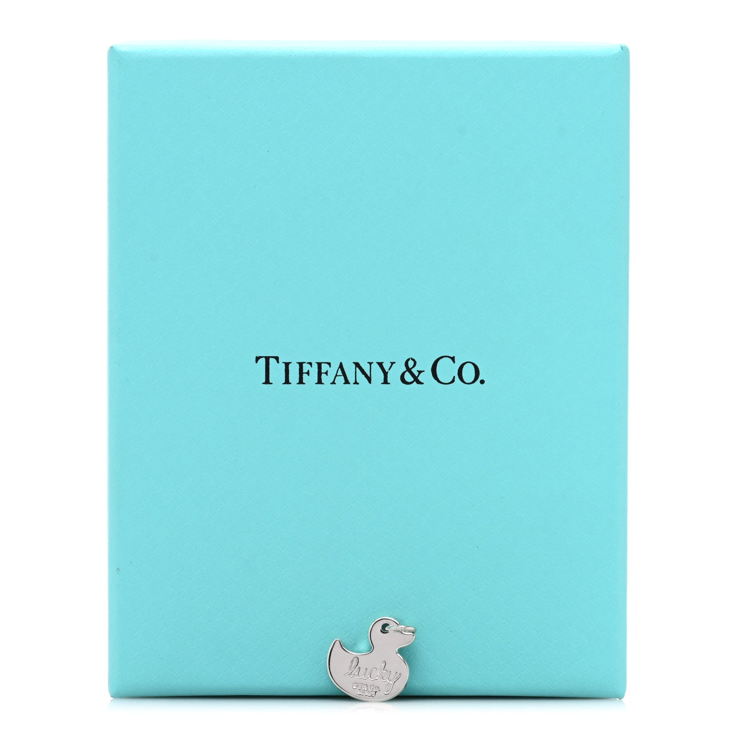 Tiffany Sterling Silver Lucky Duck Charm 1856749 – FASHIONPHILE