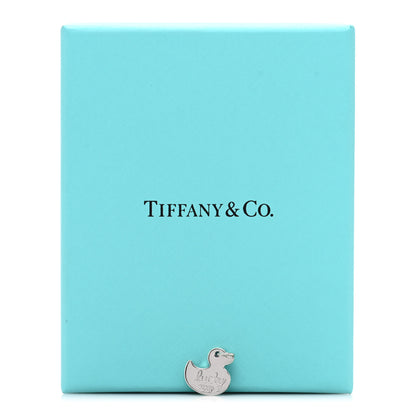 Tiffany Sterling Silver Lucky Duck Charm 4 of 4