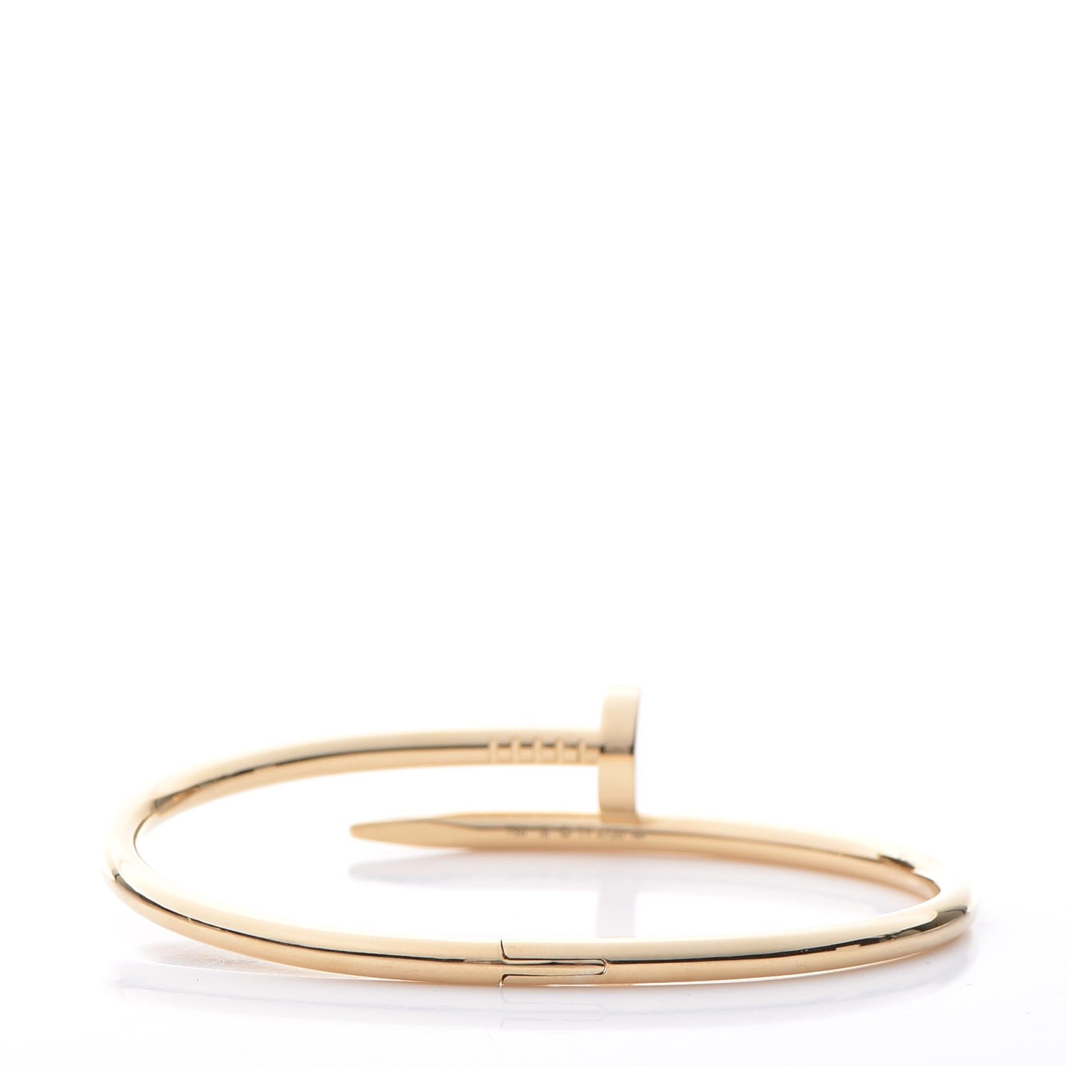 Cartier 18K Yellow Gold Juste Un Clou Bracelet 18 3 of 6