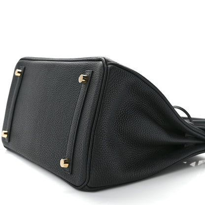 Hermes Togo Birkin 30 Black 9 of 10