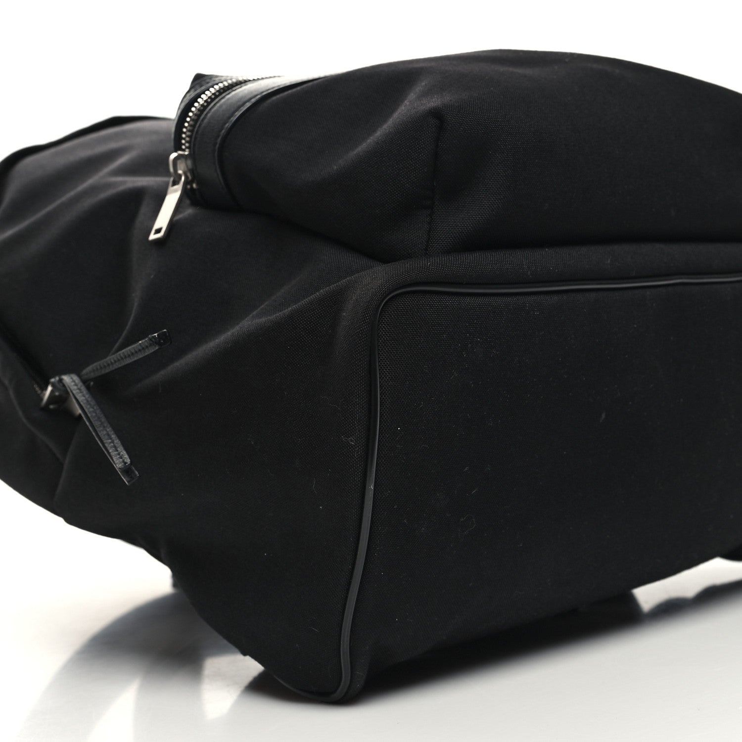 Saint Laurent Canvas Cit-E Backpack Black 12 of 14