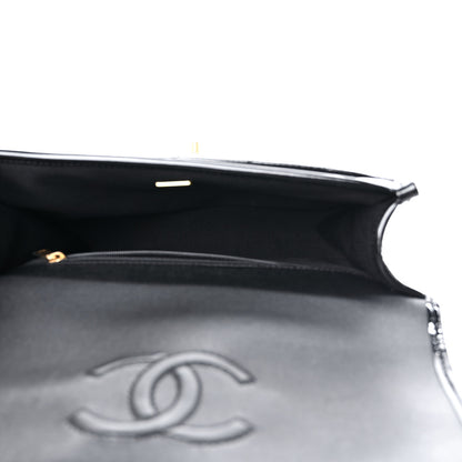 Chanel Patent Quilted Small School Memory Top Handle Flap Black 5 of 9