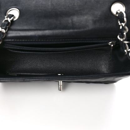 Chanel Lambskin Quilted Mini Rectangular Flap Black 5 of 12