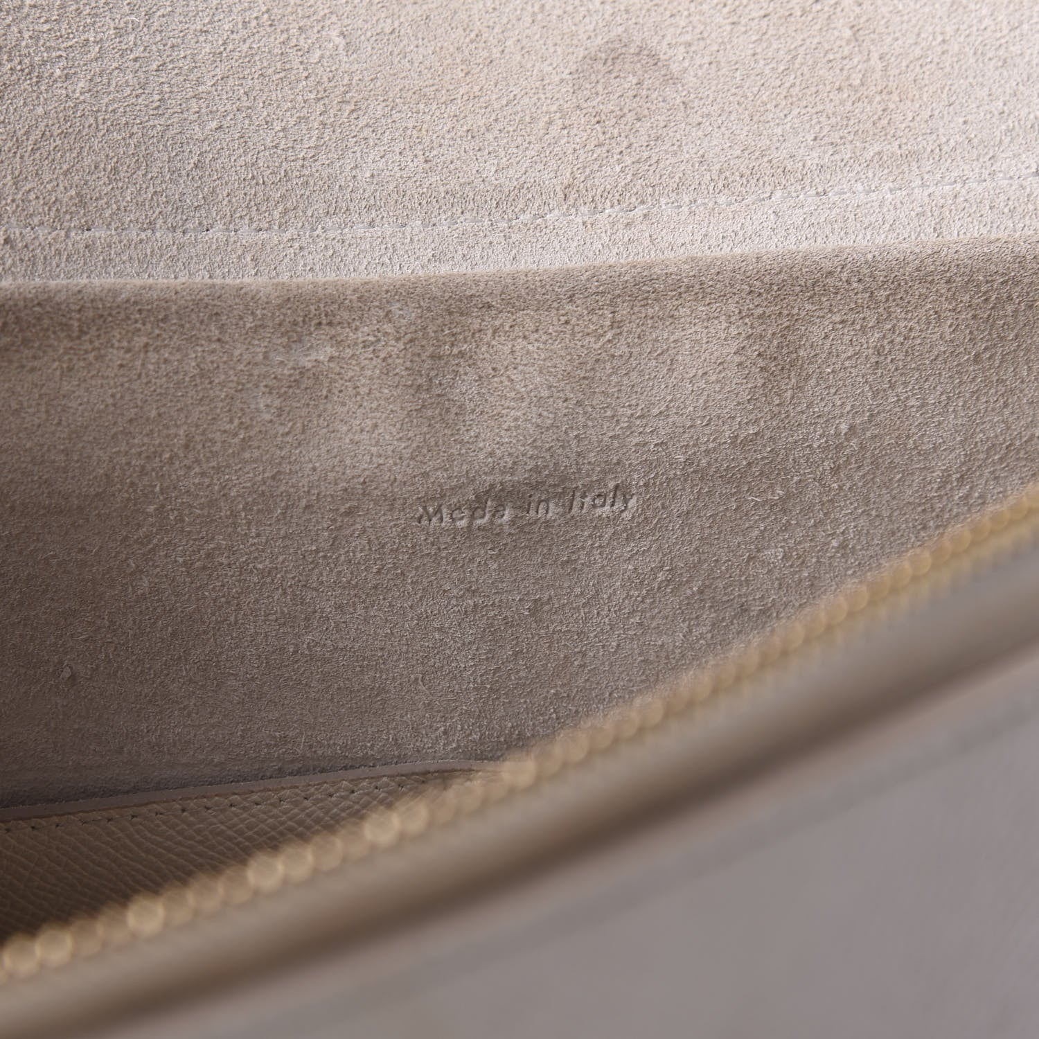 Celine Grained Calfskin Mini Belt Bag White 9 of 14