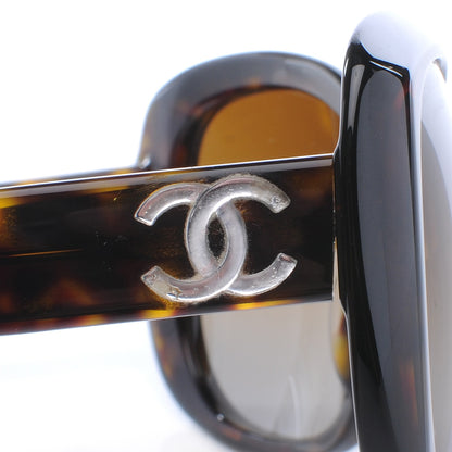 Chanel Tortoise Shell CC Sunglasses 7 of 7
