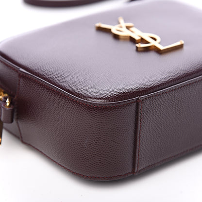 Saint Laurent Grain De Poudre Small Classic Monogram Camera Bag Amaranto 7 of 8