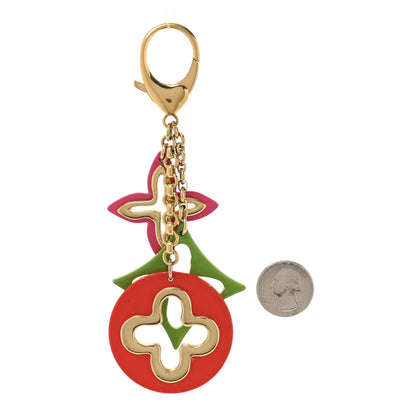 Louis Vuitton Insolence Bag Charm Pink Multicolor 2 of 4