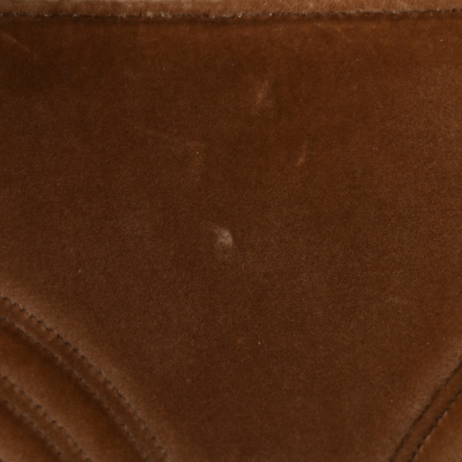 Gucci Velvet Matelasse Medium GG Marmont Shoulder Bag Taupe 13 of 15