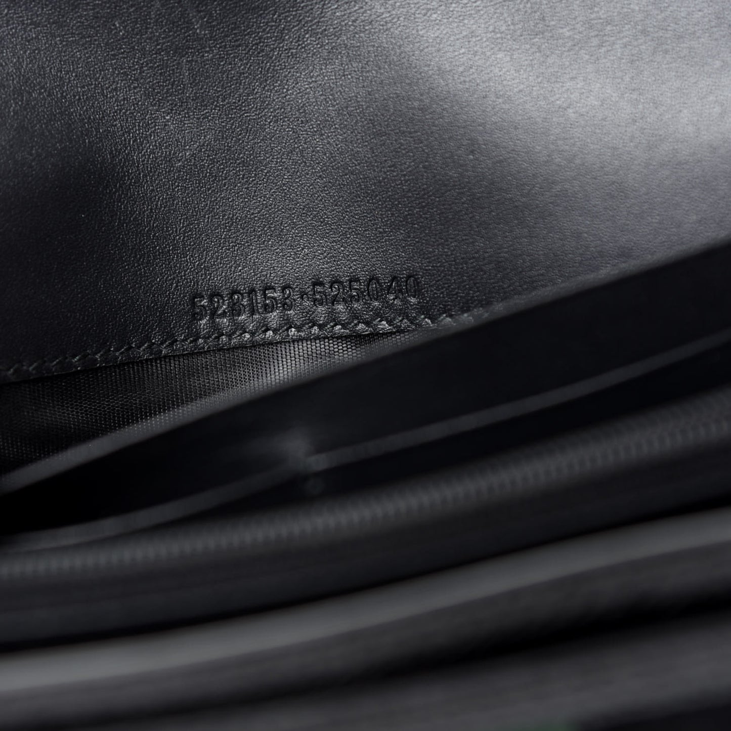 Suede Patent GG Web Ophidia Continental Wallet Black