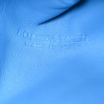 Bottega Veneta Nappa Maxi Intrecciato The Pouch Oversized Clutch Swimming Pool 6 of 11