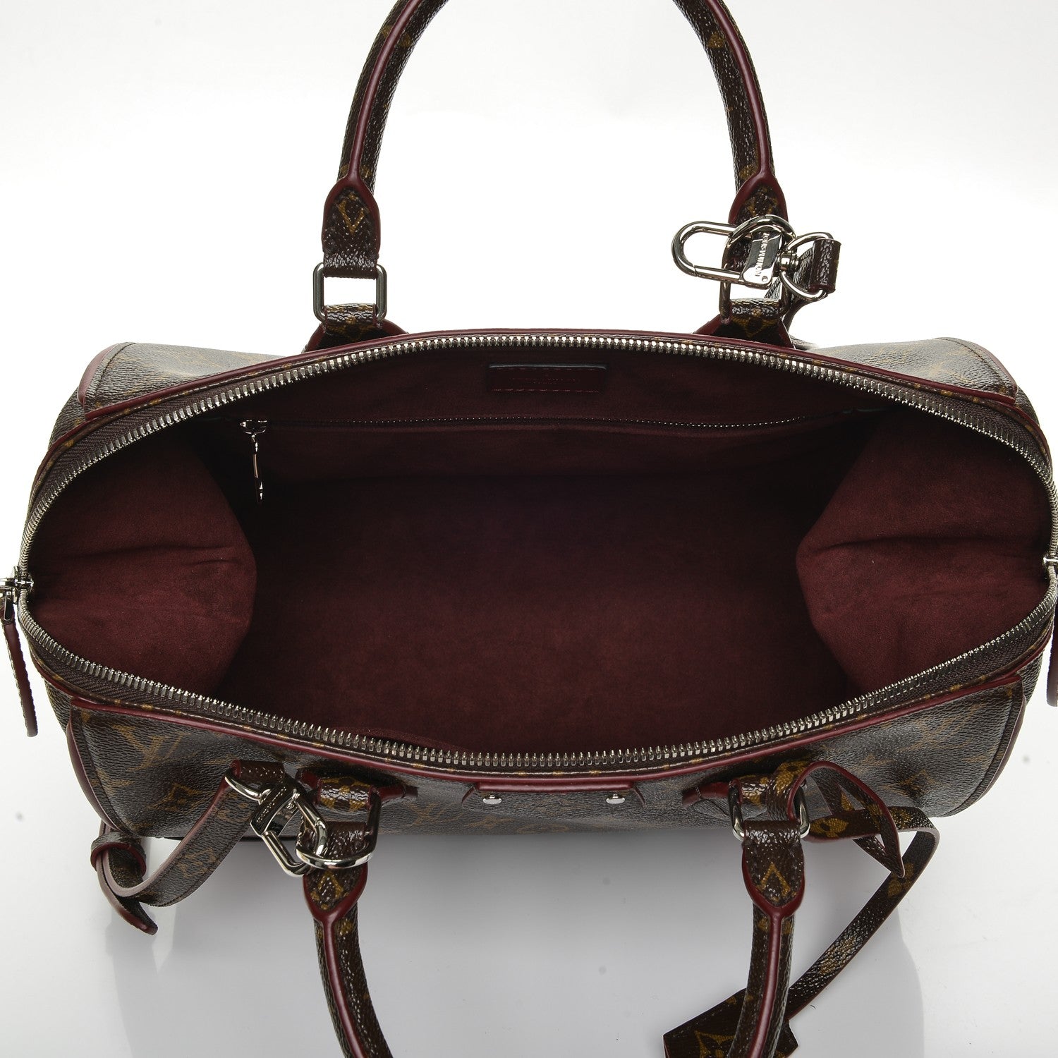 Louis Vuitton Monogram Shine Doc PM Bordeaux 5 of 6