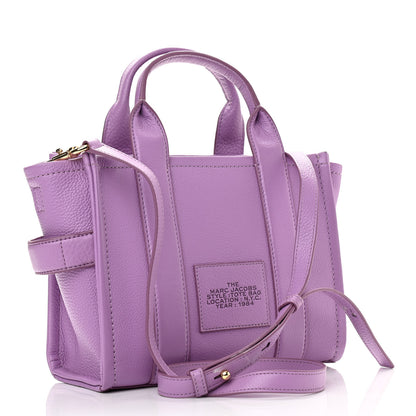 Marc Jacobs Grained Calfskin Small The Tote Bag Regal Orchid 3 of 16