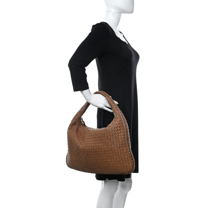 Bottega Veneta Nappa Intrecciato Large Veneta Hobo Noce 2 of 13