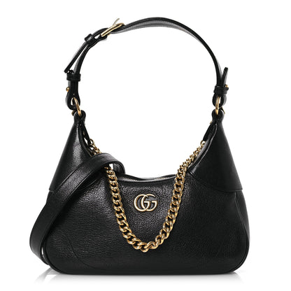 Gucci Goatskin Small Aphrodite Shoulder Bag Black 1 of 12