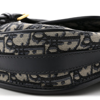 Christian Dior Oblique Medium Bobby Flap Blue 10 of 11