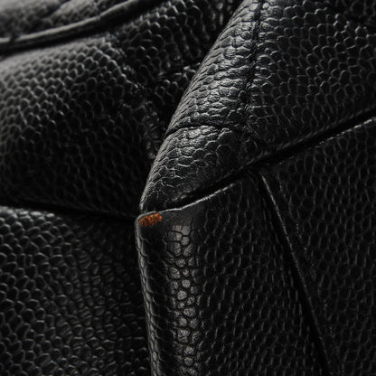 Chanel Caviar Quilted Grand Shopping Tote GST Black 10 of 12