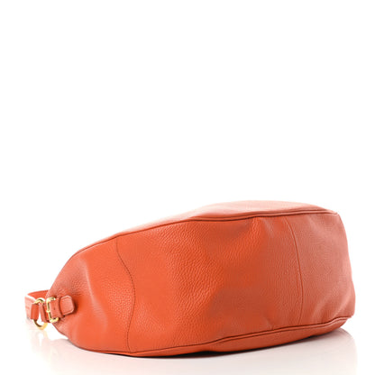 Prada Vitello Daino Hobo Papaya 4 of 13