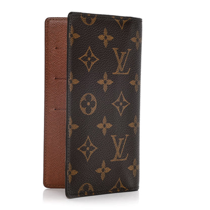 Louis Vuitton Monogram Checkbook Holder Case Wallet 3 of 13
