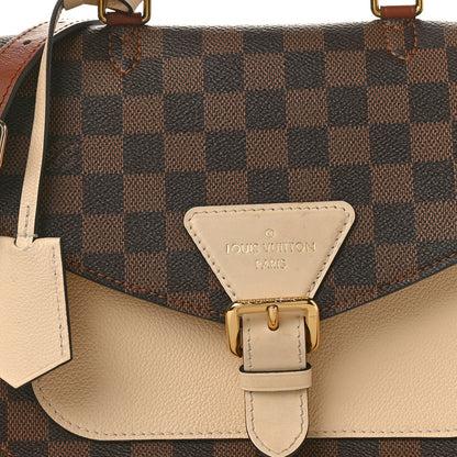 Louis Vuitton Damier Ebene Beaumarchais Creme 7 of 10