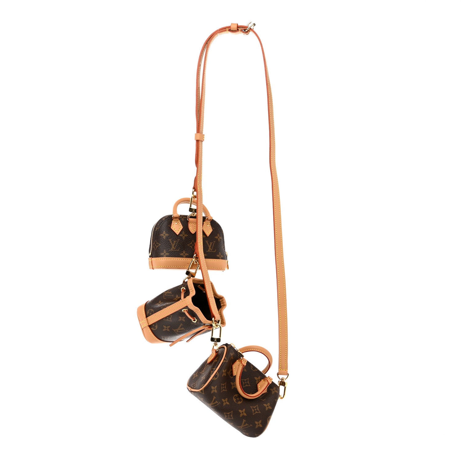 Louis Vuitton Monogram Trio Mini Icones 1 of 12