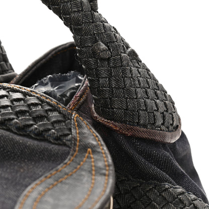 Fendi Denim Spalmati Woven Spy Blue 11 of 12
