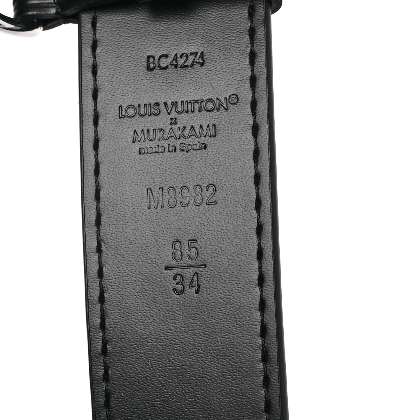 LV X TM Monogram Multicolor 30mm Belt 85 34 Black