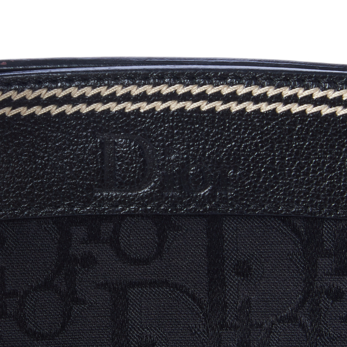 Monogram Vintage Flowers Dome Bag Black