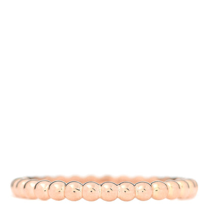 Van Cleef & Arpels 18K Rose Gold Small Perlee Ring 68 12.25 3 of 5