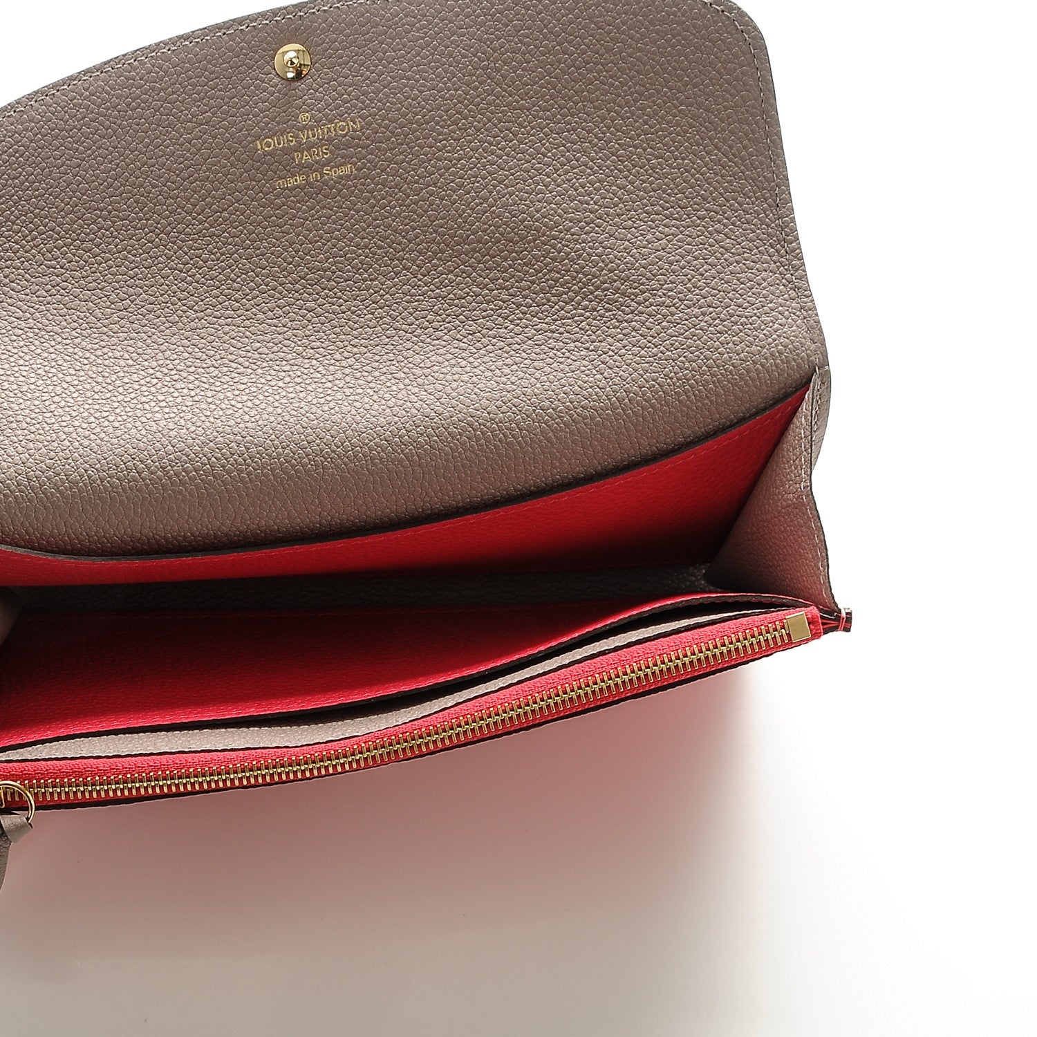Louis Vuitton Empreinte Emilie Wallet Hot Pink 5 of 6