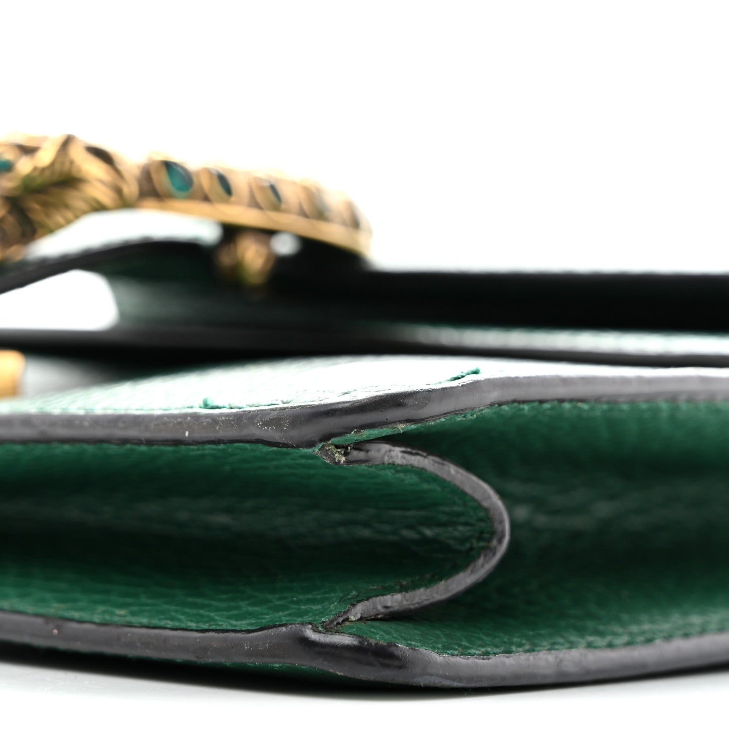 Gucci Calfskin Mini Dionysus Shoulder Bag Emerald 9 of 11