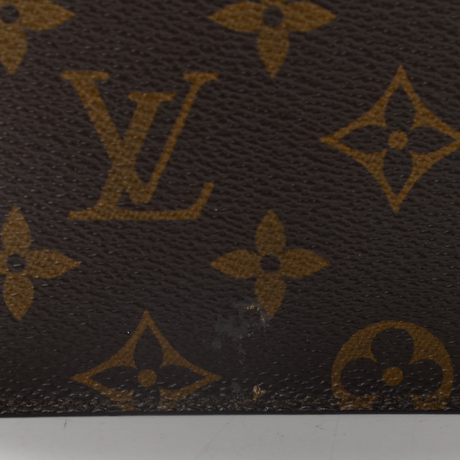 Louis Vuitton Monogram Simple Checkbook Holder Wallet Cover 15 of 17