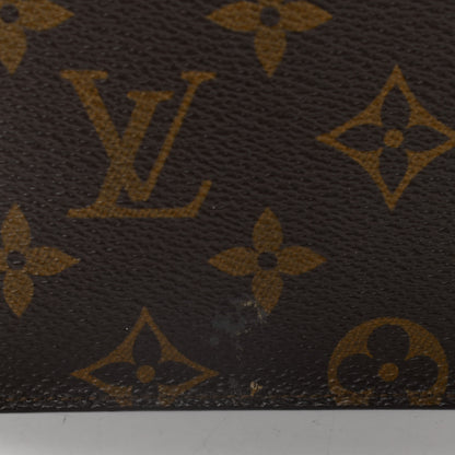 Louis Vuitton Monogram Simple Checkbook Holder Wallet Cover 15 of 17