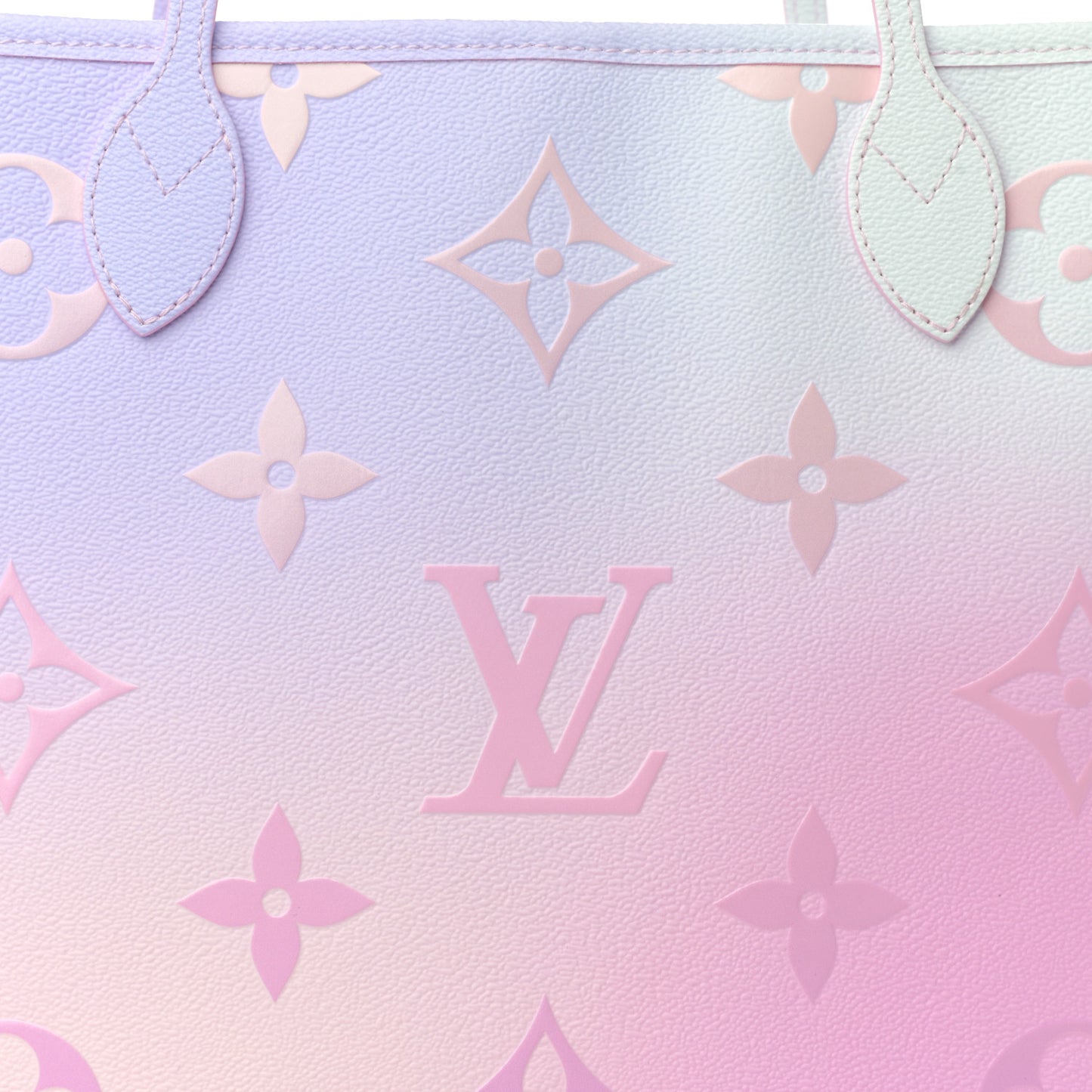 Monogram Giant Spring In The City Neverfull MM Sunrise Pastel